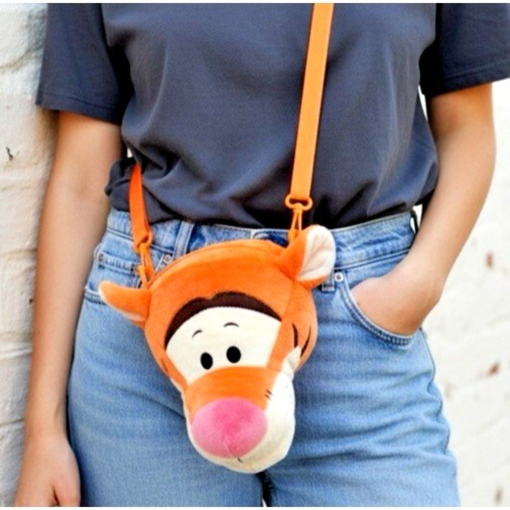 Disney Tigger Plush Crossbody Bag Winnie The Pooh New With Tags